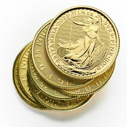 Britannia 1/4 unce zlata 2022