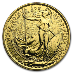 Britannia 1 uncja Złota 2016