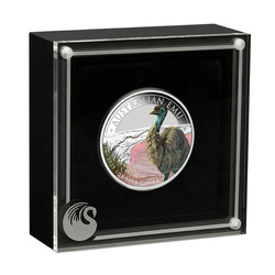 Emú australiano de color 1 oz Plata 2025