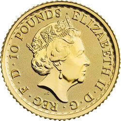 Black Weekend 2020: Britannia 1/10 uncji Złota 2021