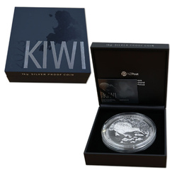 Kiwi 1000 grams Silver 2023 Proof Coin