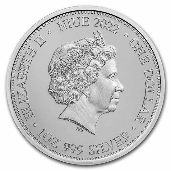 Niue: Apex Predators - Cougar vs Bear 1 oz Silber 2022