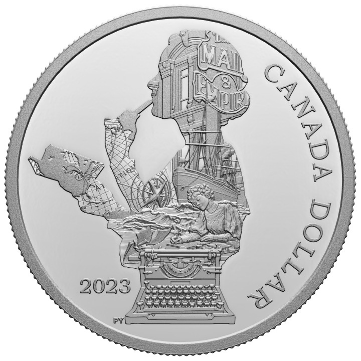 Set Canada Kathleen „Kit” Coleman - jurnalistă pionier 7 monede 2023
