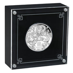 Perth Mint: Lunar III - Rok Smoka 1 uncja Srebra 2024 Proof