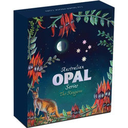 Australisches Känguru 1 oz Silber 2013 PROOF OPAL