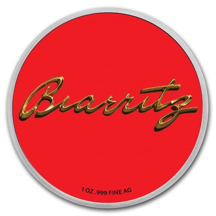 Cadillac Biarritz (1959) Colorized 1 oz Silber Slab