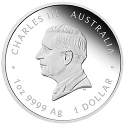 Silbermünze Perth Mint: Lunar III - Jahr der Ziege 1 Unze Silber 2027 Proof