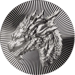 Silver Medal Scottsdale Mint: Dragon Stacker 1 oz Silver