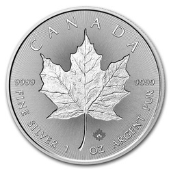Maple Leaf 1 oz Silber 2018 (Incuse)