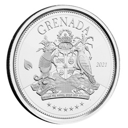 Grenada: Címer 1 uncia ezüst 2021