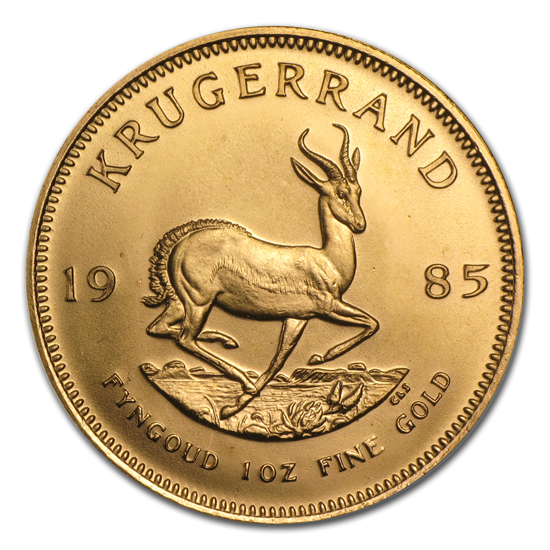Krugerrand 1 oncia d'oro 1985