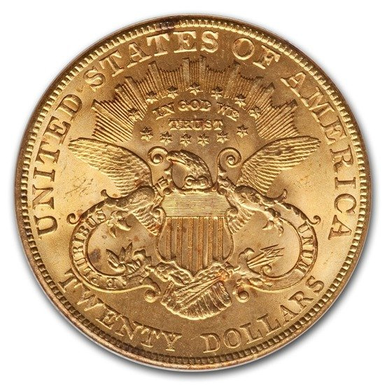 Liberty Double Eagle 20 dolarů 1903 Stav 2+