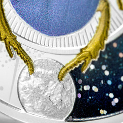 Niue: Dung Beetle coloured $1 Silber 2022 Proof