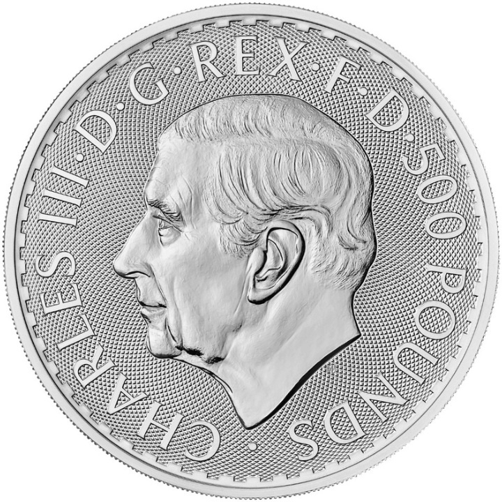 Britannia - King Charles III 1000 g Silver 2023