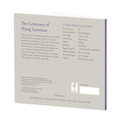 The Centenary of the Flying Scotsman 2 libry měďnikel 2023
