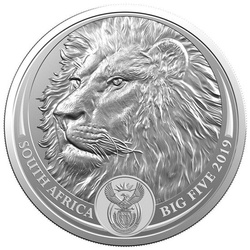 Big Five: Oroszlán 1 uncia ezüst 2019