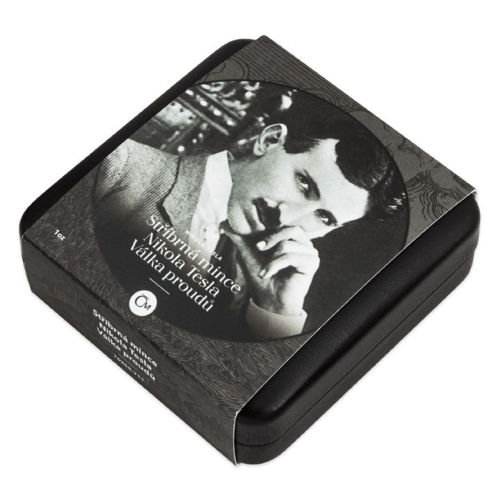 Niue: Nikola Tesla - War of the Currents $1 Srebro 2023 Proof