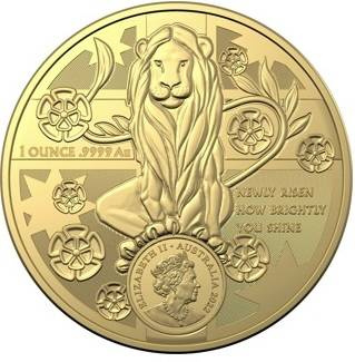 Australia's Coat of Arms - New South Wales 1 oz Gold 2022