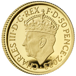 The Coronation of His Majesty King Charles III 1/40 oz Gold 2023 Proof