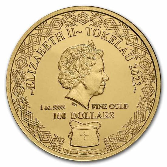 Tokelau: Lionfish 1 oz Gold 2022