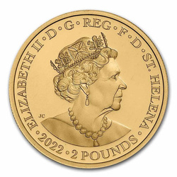 St Helena: Goddess - Hera and the Peacock 1/4 uncji Złota 2022
