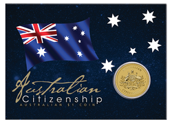 Ciudadanía Australiana $1 Aluminio Bronce 2022