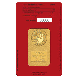The Perth Mint Lunar 1 oz zlato Rok hada