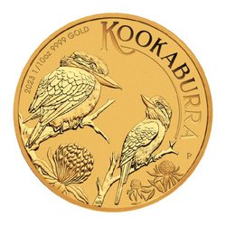 Kookaburra 1/10 oncia d'oro 2023