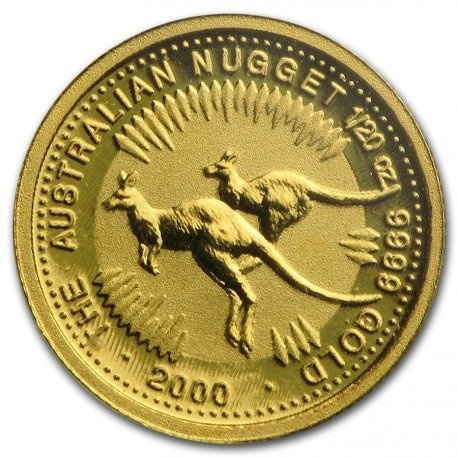 Australian Kangaroo 1/20 oz Gold 2000