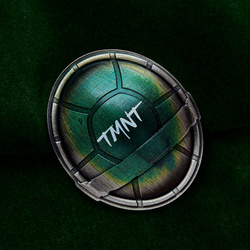 Tuvalu: Teenage Mutant Ninja Turtles – Domed Shell moneda de plata de 1,5 onzas coloreada 2024 Antiqued Coin