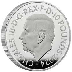 III. Károly király koronázása 1/40 uncia arany 2023 Proof