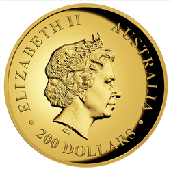 Wedge-Tailed Eagle 2 oz Gold 2016 PROOF High Relief