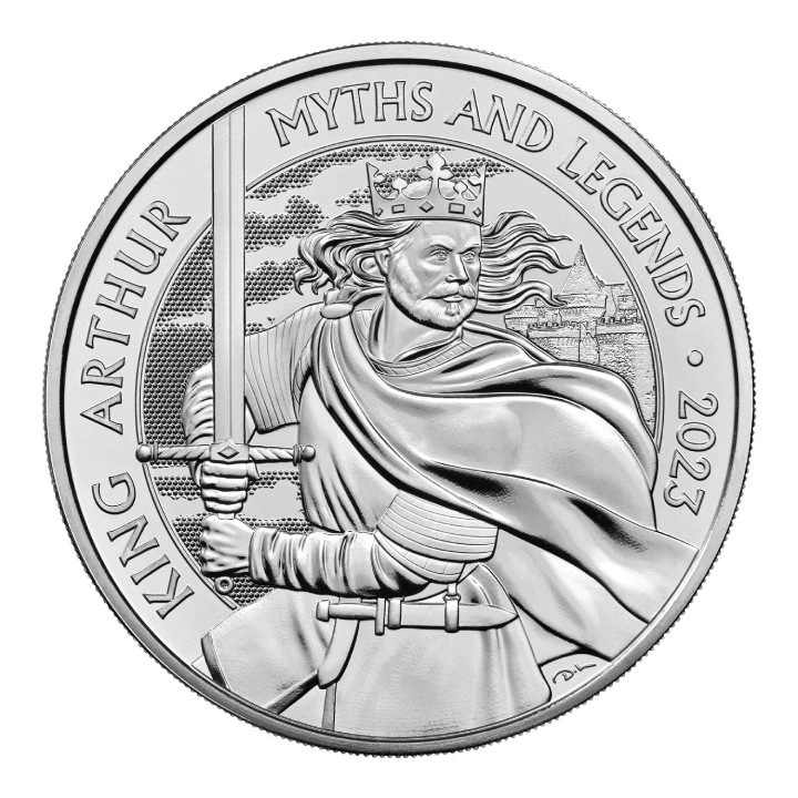 Myths & Legends: King Arthur £5 Cupro-nickel 2023