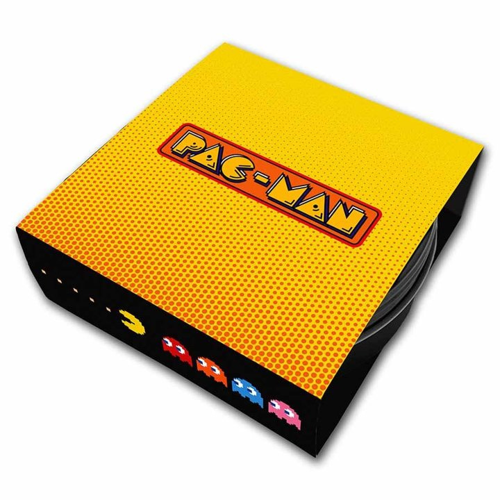 Niue: PAC-MAN – Kruhový labyrint barevný 2 unce stříbra 2023 Proof
