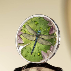 Palau: Lily Pad – Dragonfly színes 1 uncia ezüst 2024 Proof Ultra High Relief