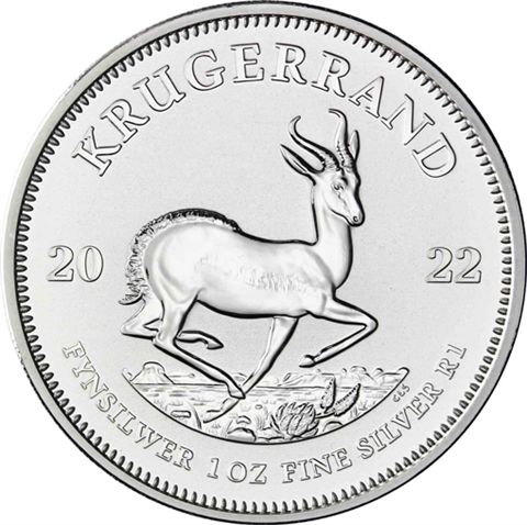 Krugerrand 1 uncia ezüst 2022