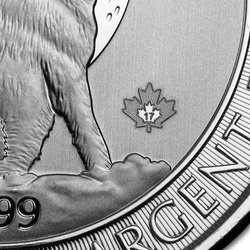 Canadian Wolf 3/4 oz Silver 2017