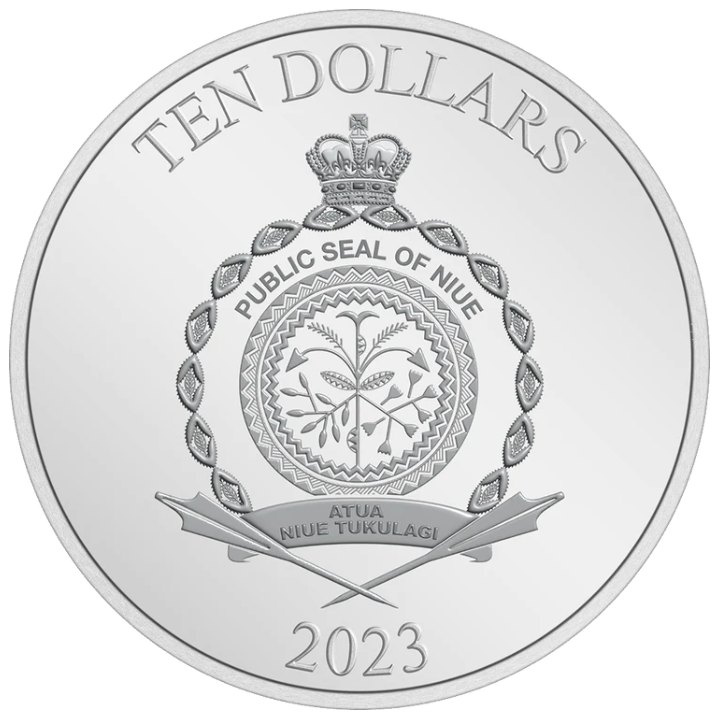 Niue: Disney Cinema Masterpieces - Lady and the Tramp barevná 3 unce stříbra 2023 Proof