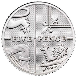 Sada 13 stříbrných mincí Velká Británie 2021 Proof