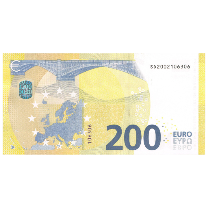 Banconota da 200 euro (200 EUR) In circolazione