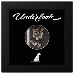 Cook-Inseln: Underlook - Under-Dog farbig 1 oz Silber 2025 Proof