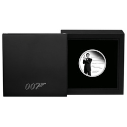 Tuvalu: James Bond Legacy 4th issue - Pierce Brosnan coloreada 1 oz Plata 2024 Proof