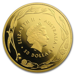 Canguro australiano 1/2 oncia d'oro 2018 Royal Australian Mint