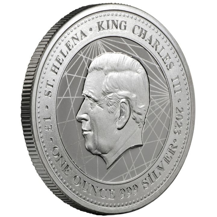 Santa Elena: Boston Tea Party 250 Aniversario 1 oz Plata 2023