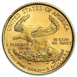 American Eagle 1/10 oz Gold 1999