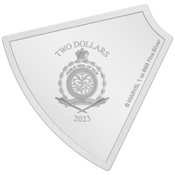 Niue: Marvel - Avengers 60th Anniversary 'Black Panther' kolorowany 1 uncja Srebra 2023 Proof