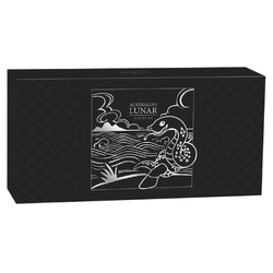 Perth Mint : Lunar III - Année du Serpent : ensemble de 3 pièces 3 x 1 once d'argent 2025 Proof