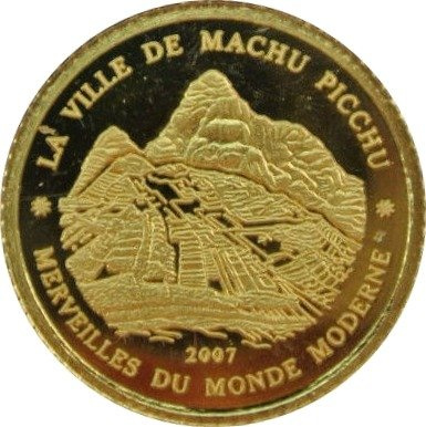 Machu Picchu 1g Oro 2007 Proof