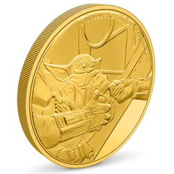 Niue: Star Wars El Mandaloriano - Grogu 1 oz Oro 2022 Proof