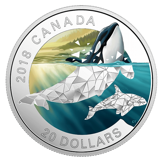 Geometric Fauna: Orka 20$ 2018